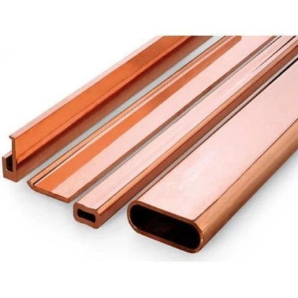Профиль медный П-образный прессованный МС 30х180х5 мм ТУ 48-21-621-79